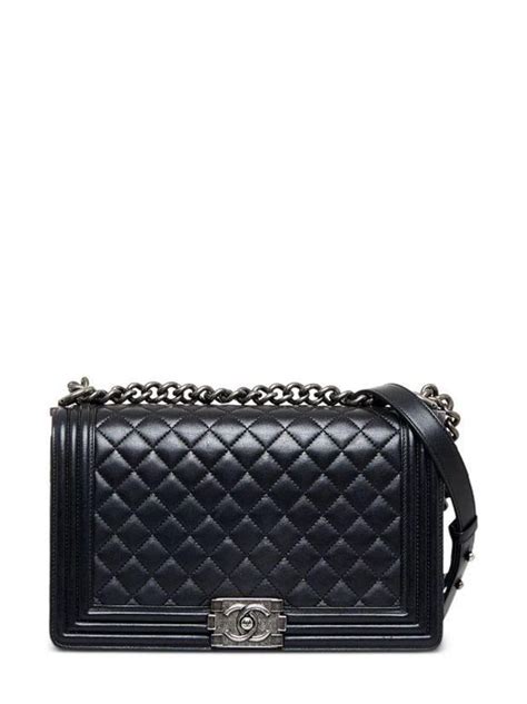 farfetch chanel boy|pre owned Chanel handbag.